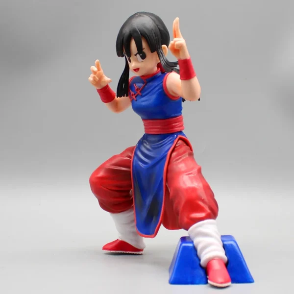 Dragon Ball Z Figures GK Chichi Anime Figures 17cm Kawaii Girl Chichi Figurine Pvc Model Doll Statue Decoration Toys Kids Gifts 4