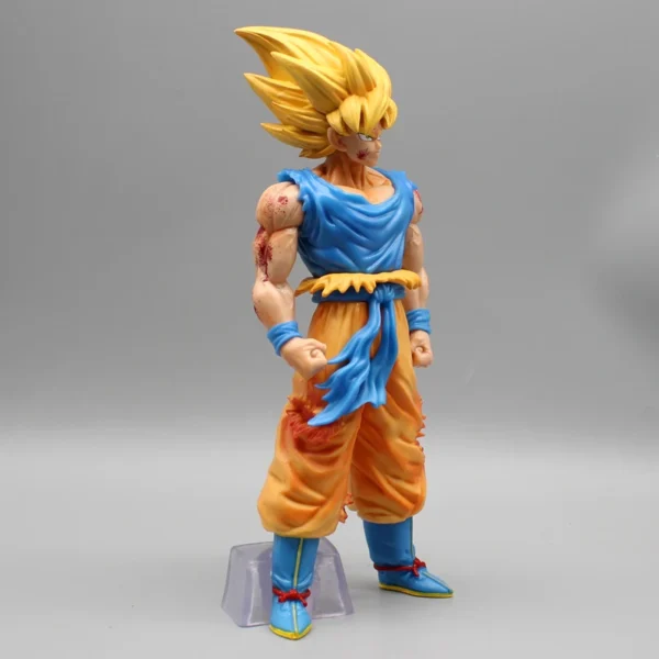 Anime Dragon Ball Figure 24cm Kd Super Saiyan Action Figurine Battle Damage Goku Statue Model Collection Ornaments Toys Gift 2