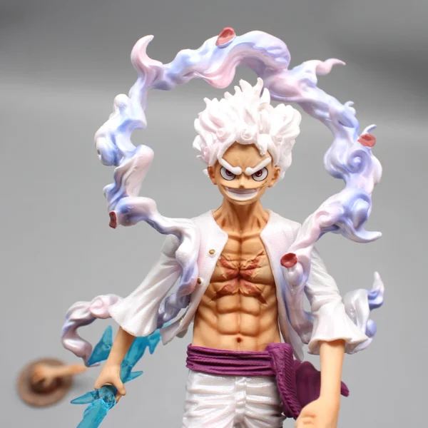 23cm Anime Zook Luffy One Piece GK NIKE Monkey D. Luffy Action Figures Pvc Statue Model Doll Collection Desktop Decorate Toys 4