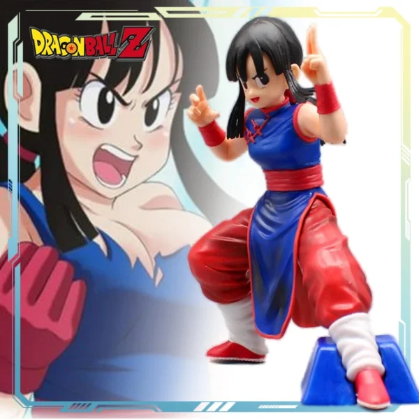 Dragon Ball Z Figures GK Chichi Anime Figures 17cm Kawaii Girl Chichi Figurine Pvc Model Doll Statue Decoration Toys Kids Gifts 1