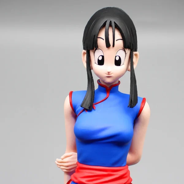 28cm Dragon Ball Z Chichi Anime Figure Gk Tenkaichi Budokai Chichi Cheongsam Action Figures Cute Model Doll Collection Toys Gift 4