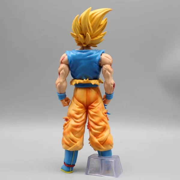 Anime Dragon Ball Figure 24cm Kd Super Saiyan Action Figurine Battle Damage Goku Statue Model Collection Ornaments Toys Gift 4