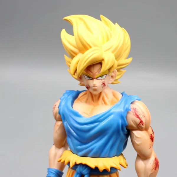 Anime Dragon Ball Figure 24cm Kd Super Saiyan Action Figurine Battle Damage Goku Statue Model Collection Ornaments Toys Gift 6