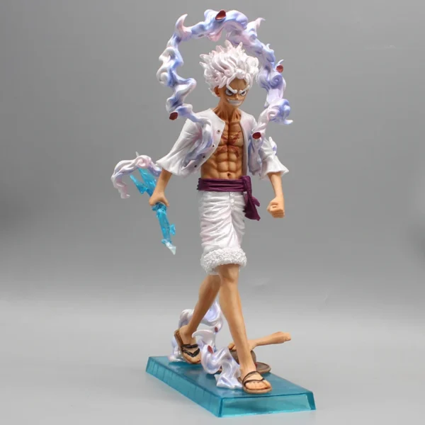 23cm Anime Zook Luffy One Piece GK NIKE Monkey D. Luffy Action Figures Pvc Statue Model Doll Collection Desktop Decorate Toys 2