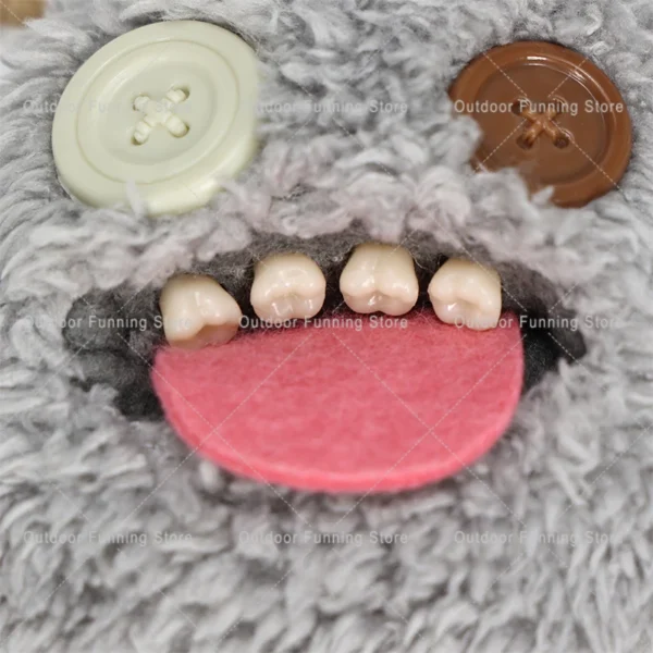 Fuggler Plush Keyrings Ugly Monster 12cm Grin Grin Sasquoosh Squidge Oogah Boogah Sketchy Squirrel Toys Backpacke Rings 5